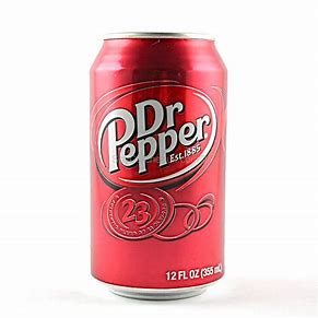 Dr. Pepper Can 12oz.