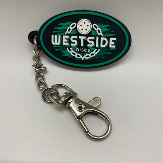 Westside Discs Rubber Keychain
