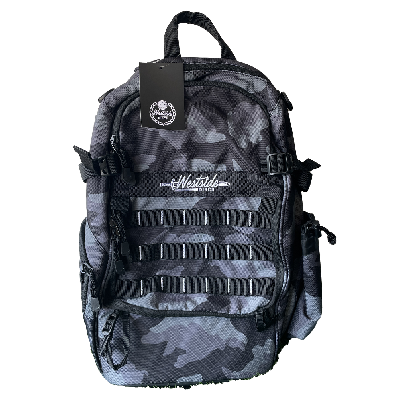 Westside Discs Refuge Pack Disc Golf Bag | Durable Frisbee Golf Backpack | Holds 18+ Discs | Great for All Skill Levels | Lightweight Bag with Tons of Storage